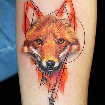 fox tattoo designs