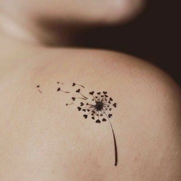 dandelion tattoo ideas