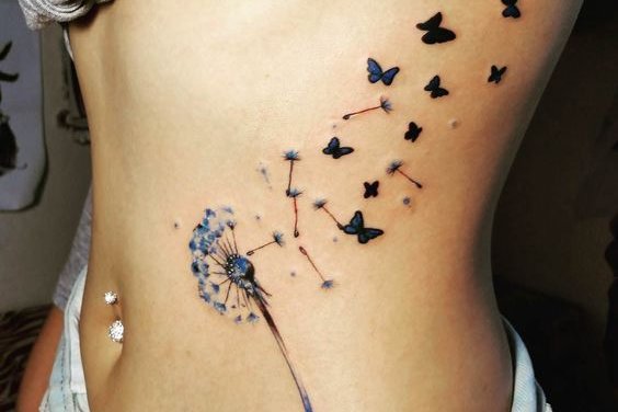 dandelion tattoo ideas