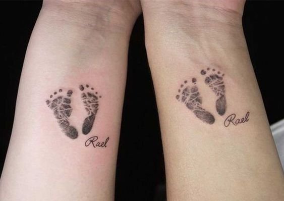 Baby foot print – Starry Eyed Tattoos and Body Art Studio