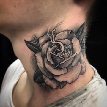 rose tattoo design