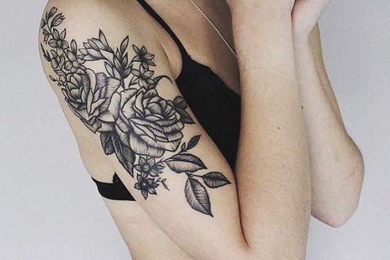 rose tattoo design