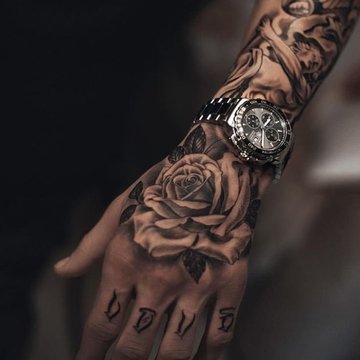rose tattoo design