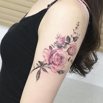 rose tattoo design