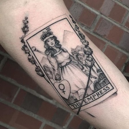 Tarot Tattoos: meaning and designs - VeAn Tattoo